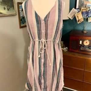 Beachy boho O’Neill button dress